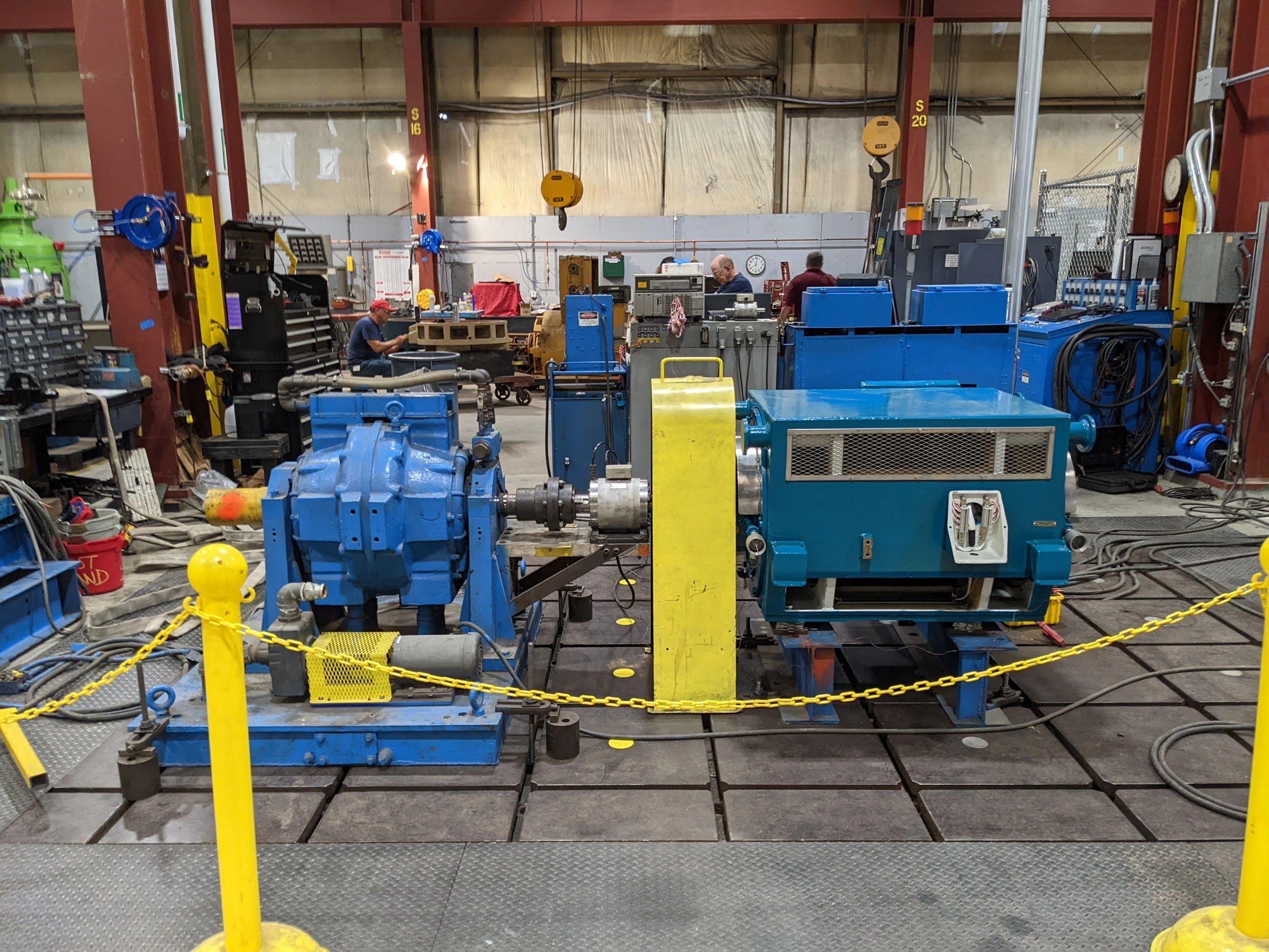 New Motors and Generator Project Management